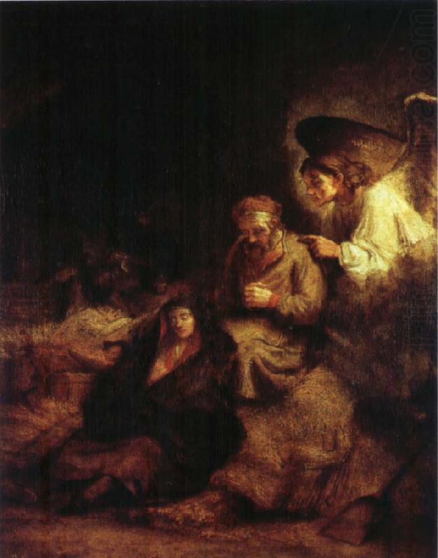 REMBRANDT Harmenszoon van Rijn The Dream of St.Joseph china oil painting image